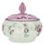 1999 Fenton Trellis DX No. 5585 Melon Box Hand Painted by Karen L. Easton For Sale