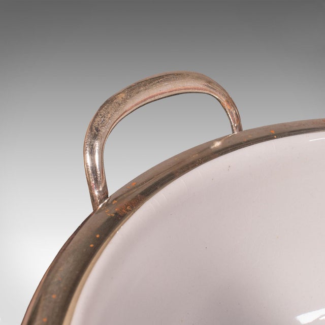 Antique Presentation Prize Bowl, English, Oak, Ceramic, Fruit Dish, Edwardian For Sale - Image 11 of 12