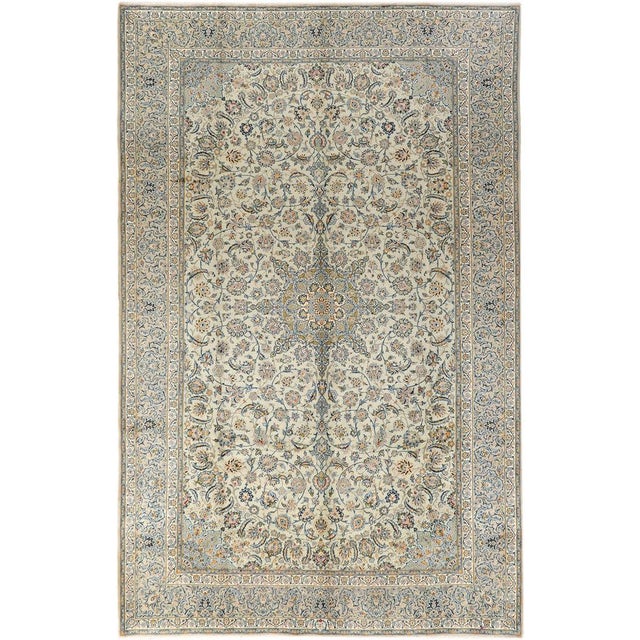 Vintage Kashan Rug, 2000s For Sale - Image 17 of 17
