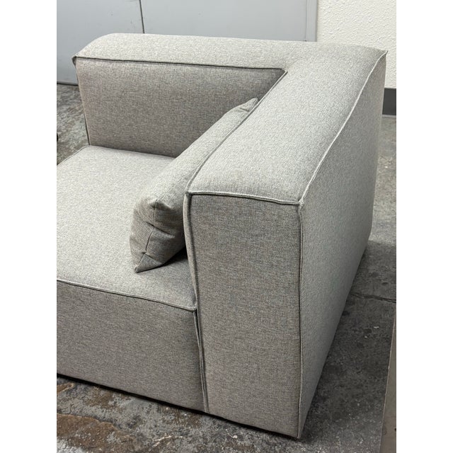 Gus Modern Mix Corner Chair For Sale - Image 10 of 12