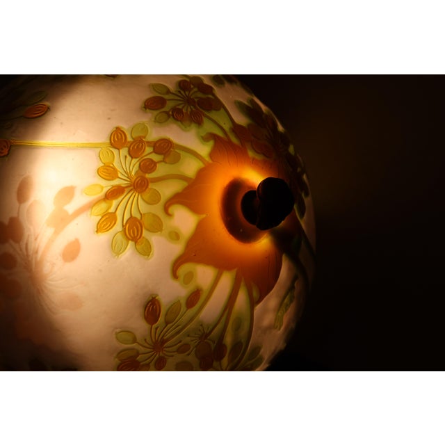 1920s Ceiling Light from Maison Gallé, 1920s For Sale - Image 5 of 13