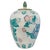 1980s Vintage Chinese Hand-Painted Polychrome Floral Porcelain Ginger Jar With Lid For Sale - Image 5 of 7