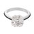 Modern Lugano Gia 2.00 Carat Old Mine Cut Diamond 18k White Gold Engagement Ring, Size 6 For Sale - Image 3 of 8