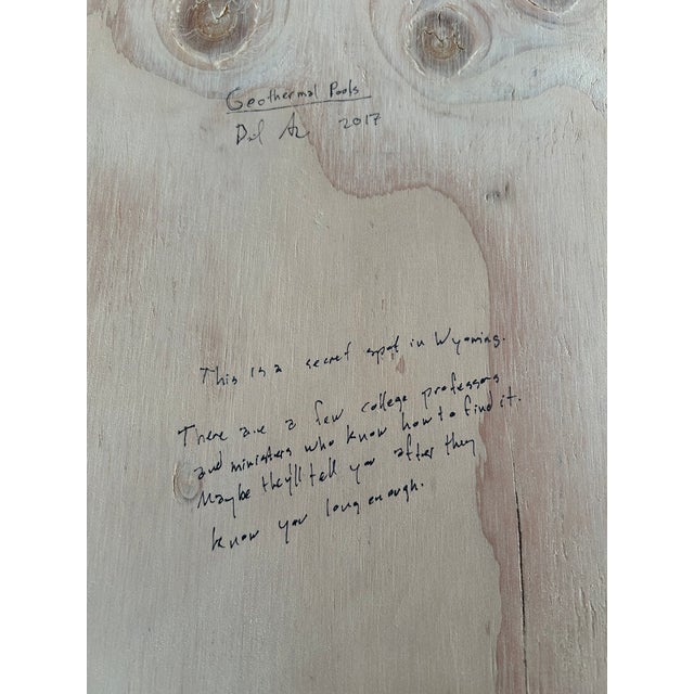 Geothermal Pools, Original Painting by Dan Attoe For Sale - Image 4 of 4