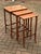 Brown Edwardian Mahogany Nesting Tables, Set of 3 For Sale - Image 8 of 8
