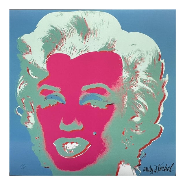 1986 Carnegie Museum of Art After Andy Warhol "Marilyn Monroe" Lithograph For Sale