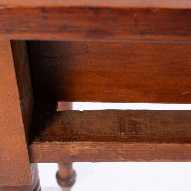 Wood Early 20th Century One Drawer Stand For Sale - Image 7 of 15