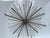 Mid-Century Modern 42” Vintage Metal Sunburst Wall Sculpture For Sale - Image 3 of 9