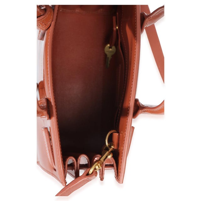 Mild Rose Patent Nano Sac de Jour For Sale - Image 9 of 9