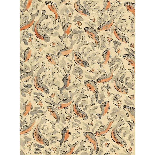 Jean Mary Ogilvie, Carp Fish, 1920s, Gouache For Sale - Image 4 of 9