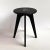 Metal Set of Black Stained Ash Assy Stools by Mademoiselle Jo For Sale - Image 7 of 11