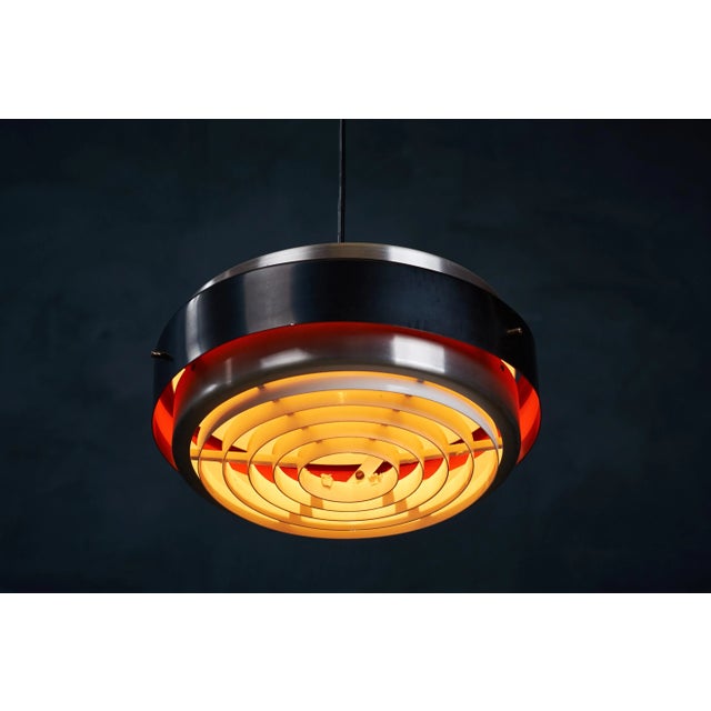 1960s Danish mid-century Pendant Lamp For Sale - Image 5 of 8