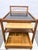Danish Serving Trolley in Oak and Resopal from Dyrlund, 1960s-1970s For Sale - Image 12 of 18