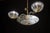 Italian Midcentury Art Decò Murano Glass and Brass Chandelier, 1950s For Sale - Image 4 of 12