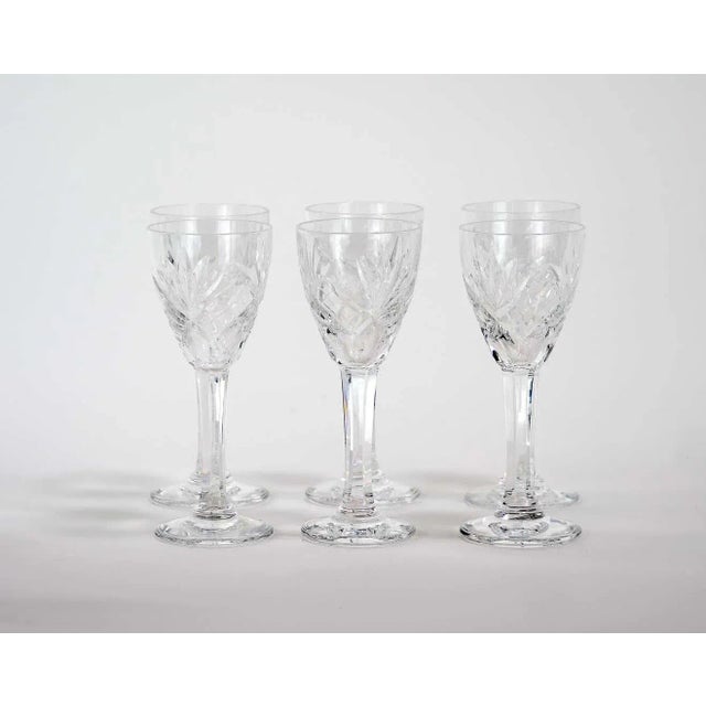 Transparent Late 20th Century Saint Louis Crystal Tableware / Barware Service- Set of 12 For Sale - Image 8 of 11