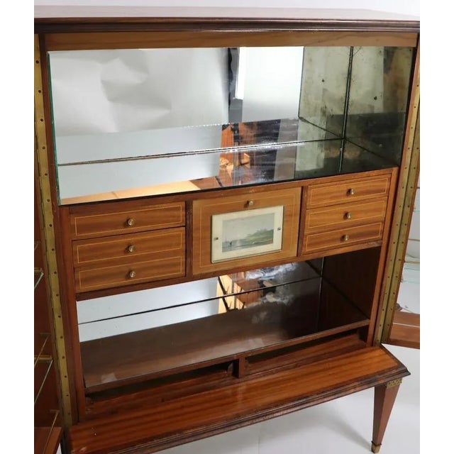 Wood Free Standing Cabinet Bar by Paolo Buffa For Sale - Image 7 of 13