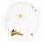 Yellow Porcelain Collection Plate from Litolff, 1946 For Sale