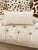 2020s Erin Flett Hand-Printed Navy & Natural Canvas Lumbar Pillow For Sale - Image 5 of 5