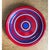 Vintage Raymor Red and Blue Striped Ceramic Plate For Sale - Image 11 of 12