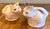 1990s Trompe-l'Oeil Ceramic Cats in Baskets Salt and Pepper Shakers - a Pair For Sale - Image 11 of 12