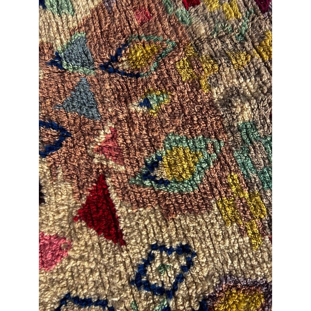 Vintage Moroccan Berber Wool Rug, 1990 For Sale - Image 6 of 11