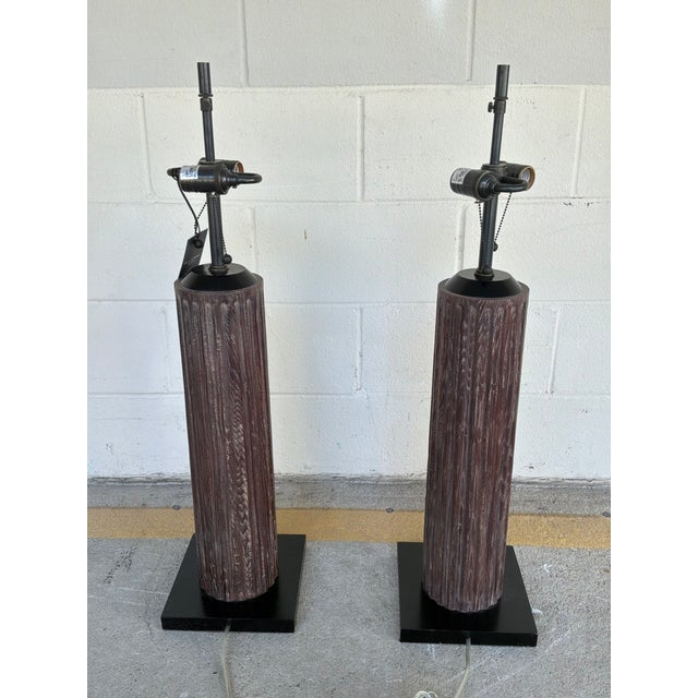 2020s Visual Comfort Co. Thomas O'Brien Lamps - Pair. For Sale - Image 5 of 6