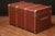 Red Arched Mail Trunk For Sale - Image 4 of 8