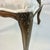 1980s Vintage Hollywood Regency French Provincial Open Arm Bergere Side Chair, Newly Reupholstered For Sale - Image 10 of 17