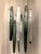 Mid-Century Modern Contemporary Luxury Italian Green "Swords" Murano Glass Cascade by Simoeng For Sale - Image 3 of 7