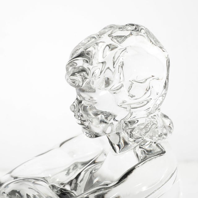 Mid-Century Hand-Blown Murano Glass Figural Sculpture Signed Lorenado Rosin For Sale - Image 13 of 18