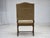 Vintage Danish Highback Armchair in Hand Woven Wool, 1950s For Sale - Image 14 of 18