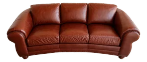 Genuine Leather Sofa – Like New – Premium Full Leather