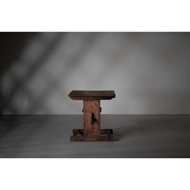 Wood Alpine Farmhouse Table in Pine, Savoy, 1900s For Sale - Image 7 of 12