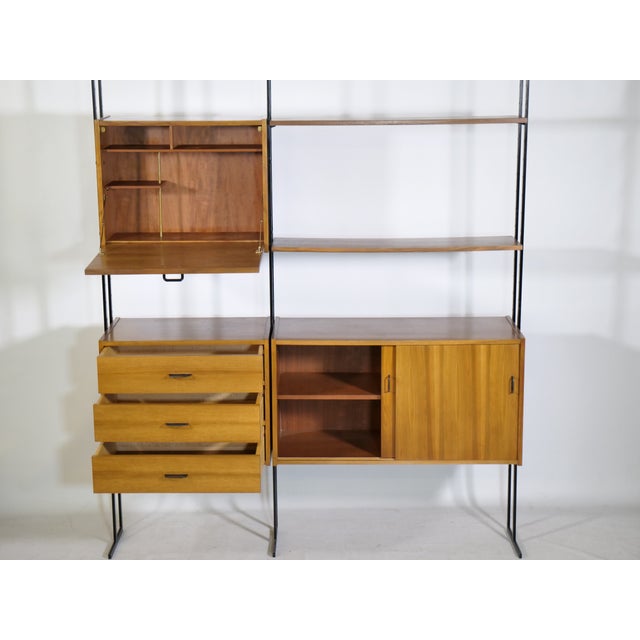 Mid-Century Modern Vintage Design Shelving System, 1960s For Sale - Image 3 of 17