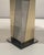 1970s Chrome and Gilt Metal Table Lamp, French Work For Sale - Image 12 of 12