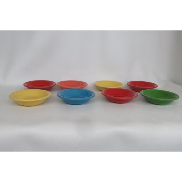 Fiesta Dinnerware Small Stacking Bowls Multicolor Set of 8 Serving Dishes 4851b For Sale - Image 11 of 13