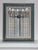Mid Century Traditional Mint Green & Silver Wood Wall Mirror For Sale - Image 4 of 12