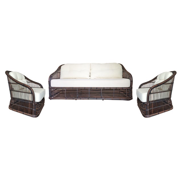 Drexel Heritage Outdoor Sofa Chairs Patio Set Chairish