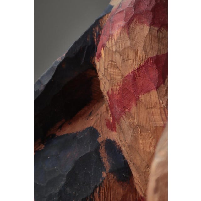 Erik Höglund, Untitled, 1950s, Carved and Painted Pinewood For Sale - Image 13 of 18