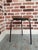 Mid-Century Modern Vintage Industrial Black Stool For Sale - Image 3 of 18