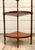 Wood English Traditional Faux Bamboo Five-Tier Corner Étagère For Sale - Image 7 of 14