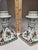 Vintage MCM Delft Hand Painted Ceramic Candlestick Holders-Set of 2 For Sale - Image 6 of 6