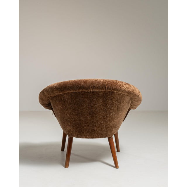 19th Century France Burnt Orange Wood Armchair For Sale In Greensboro - Image 6 of 10
