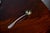 Vintage Arias Peru Sterling Silver Sugar or Condiment Spoon, Floral Repousse, 6.5 Inch For Sale - Image 12 of 15