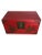 Red Antique Chinese Red Lacquer Box For Sale - Image 8 of 8
