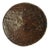 Large Vintage Tharus Nepalese Rustic Wood Plate For Sale