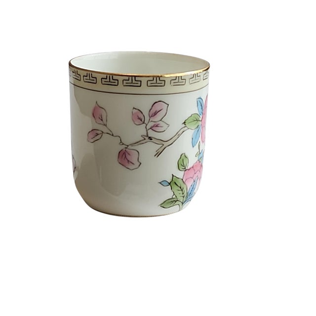 1920s Rare 1920s Noritake Earthquake Relief Special Edition Teacup and Saucer Set For Sale - Image 5 of 9