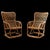 B4 Bonacina Armchairs in Rattan by Tito Agnoli for Vittorio Bonacina, 1950s, Set of 2 For Sale - Image 10 of 10