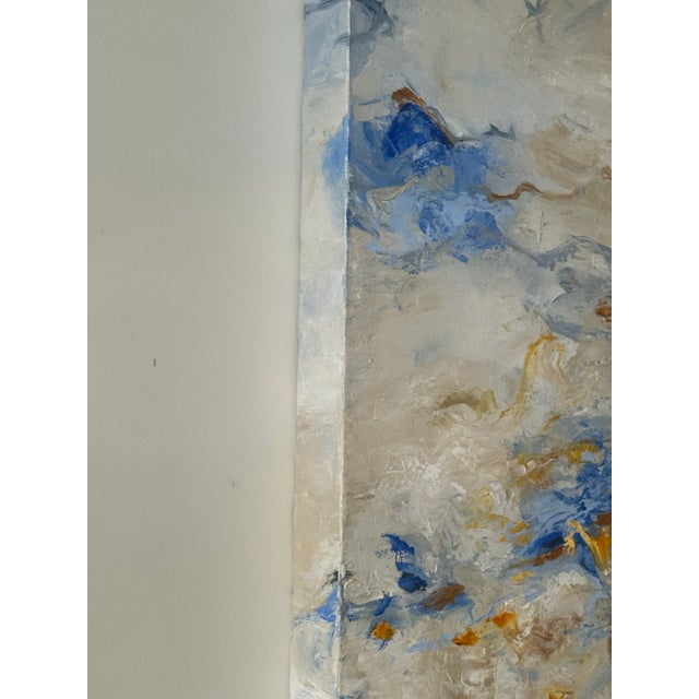 Contemporary The Colors of the Winter XI, Original Painting by Gaby Silva Bavio For Sale - Image 3 of 12