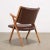 Brown Italian Armchair in Leatherette, 1960s For Sale - Image 8 of 10